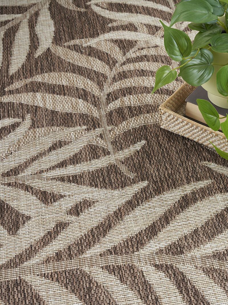 Garden Oasis GOA01 Mocha 8' x 10' Rug