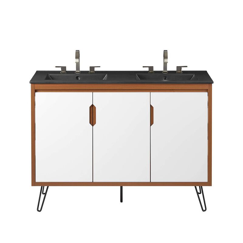 Energize 48" Double Sink Bathroom Vanity image number 4