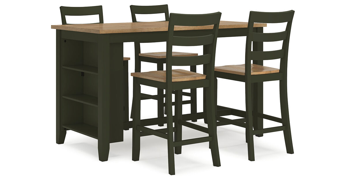 Gesthaven 5-Piece Counter Dining Set