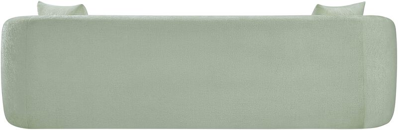 Meridian Furniture Penelope Mint Chenille Fabric Sofa image number 4