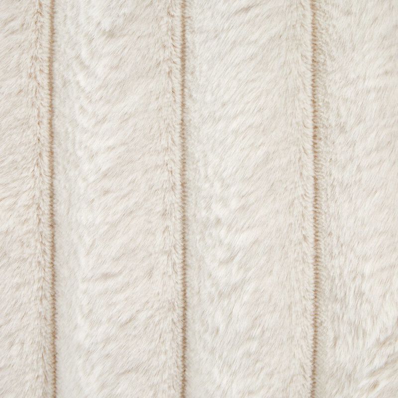 Michael Amini Parker 20 Square Throw Pillow - Cream