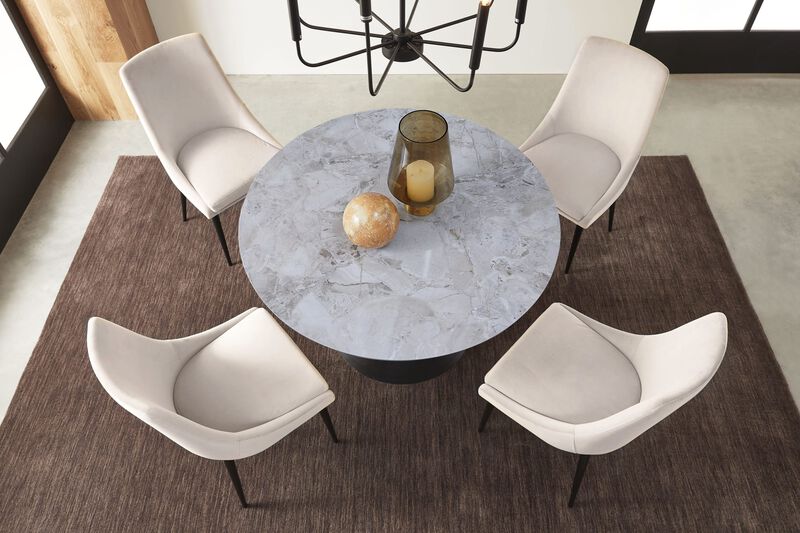 Winston Grey Stone Top Dining Table