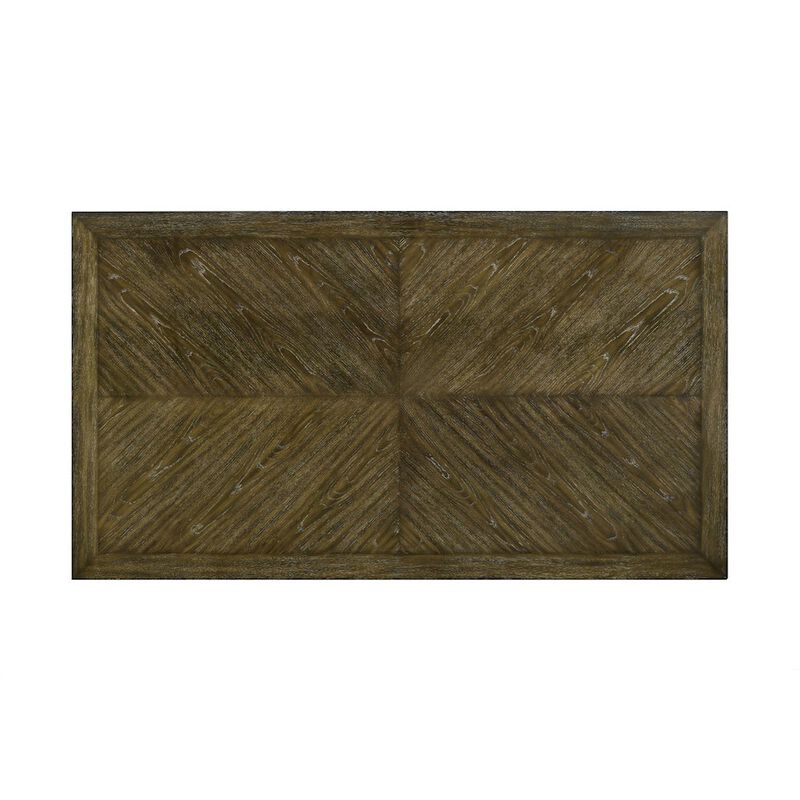 Best Quality Furniture 7pc wood dining set with extendable table