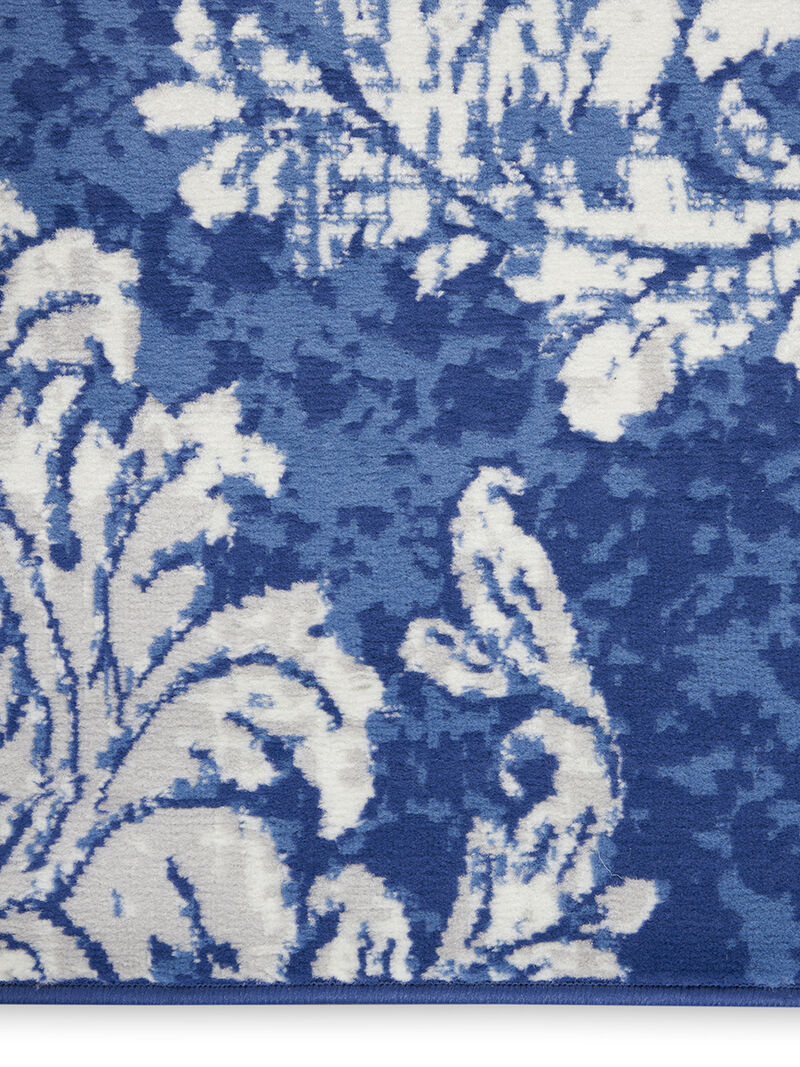 Whimsicle WHS11 Navy/Ivory 4' x 6' Rug