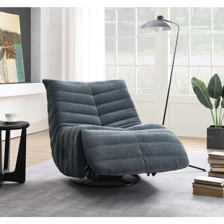 Acme Furniture Talmon Glider Recliner Swivel,Chenille