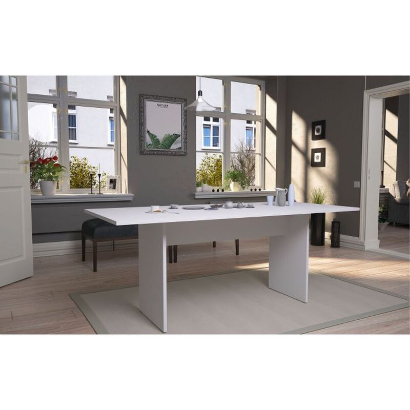 Nomad White Dining Table