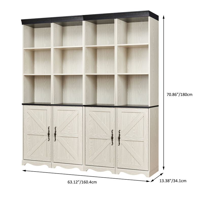 Spirja  Storage Freely Combinable Bookcase image number 4