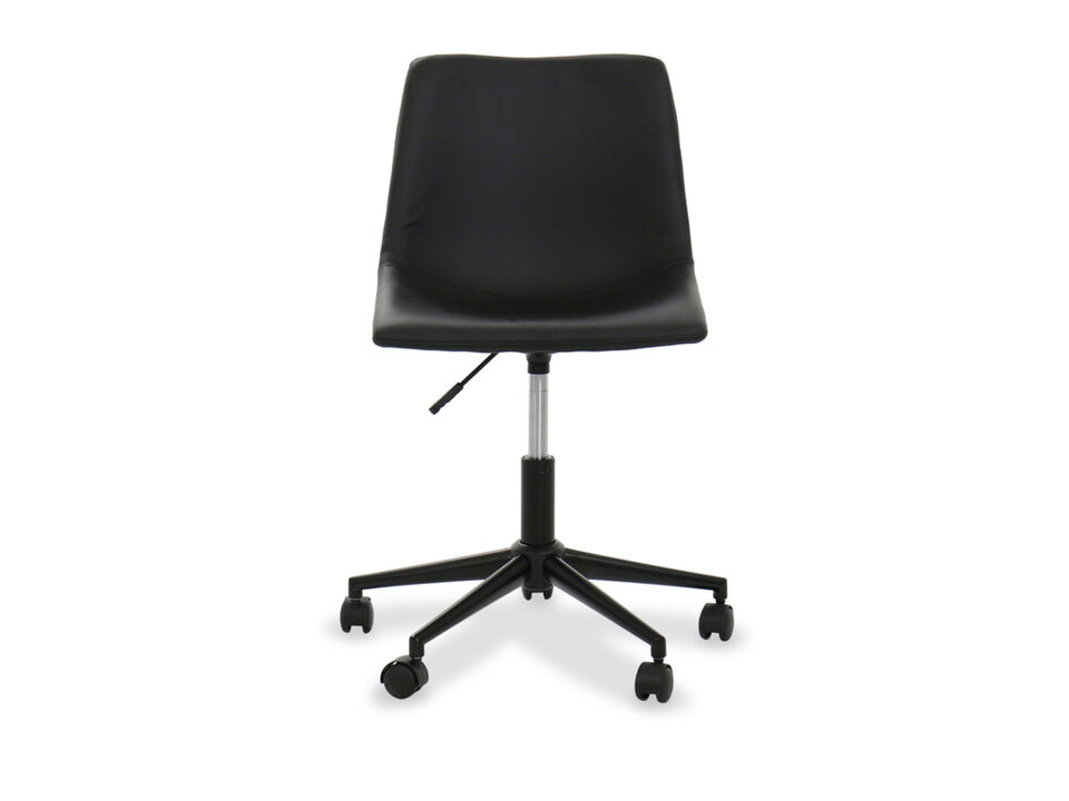 Armless Swivel Desk Chair