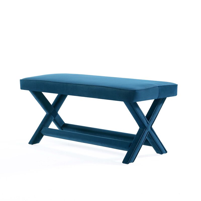 Abigail Blue Double Bench