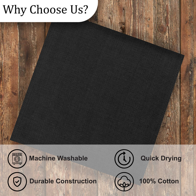 Park Designs Black Casual Classics Napkin Set of 4 image number 4