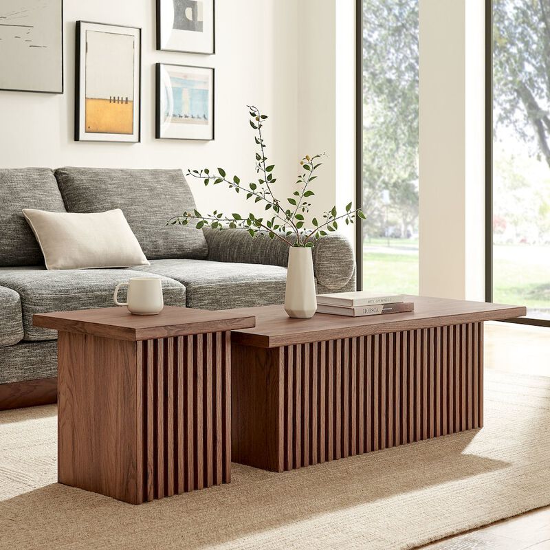 Render Nesting Coffee Tables Set of 2 image number 6