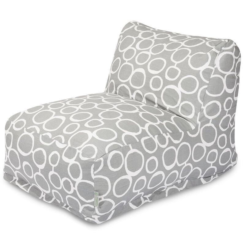 Majestic Home Goods Chair Lounger Fusion Gray