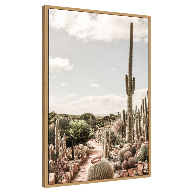 Cactus Farm by Shot by Clint Framed Canvas Wall Art image number 2
