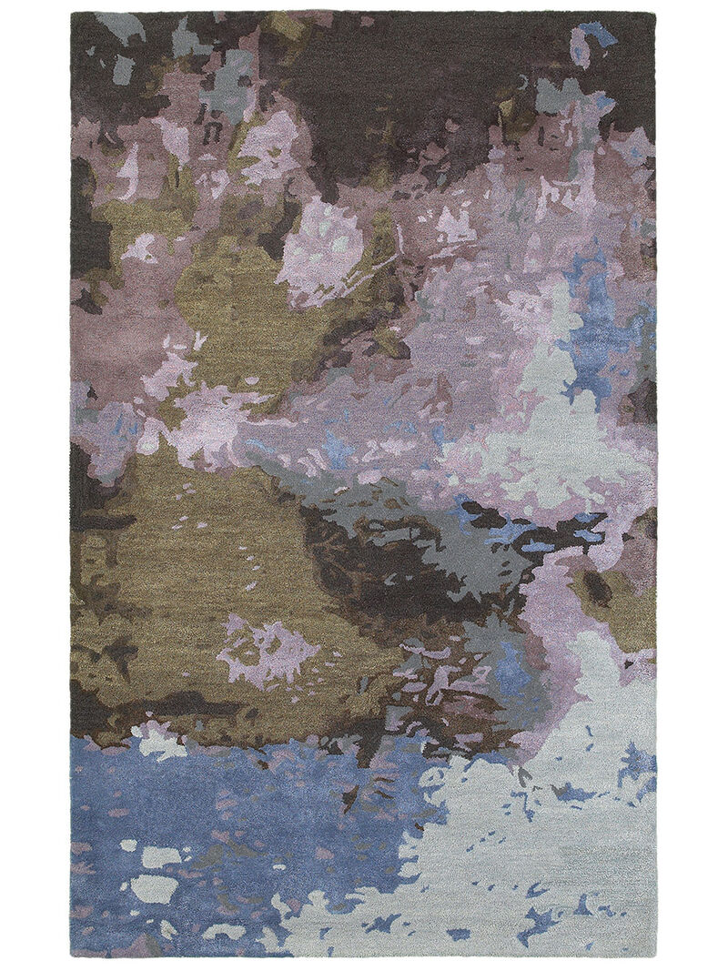 Galaxy 5' x 8' Blue Rug