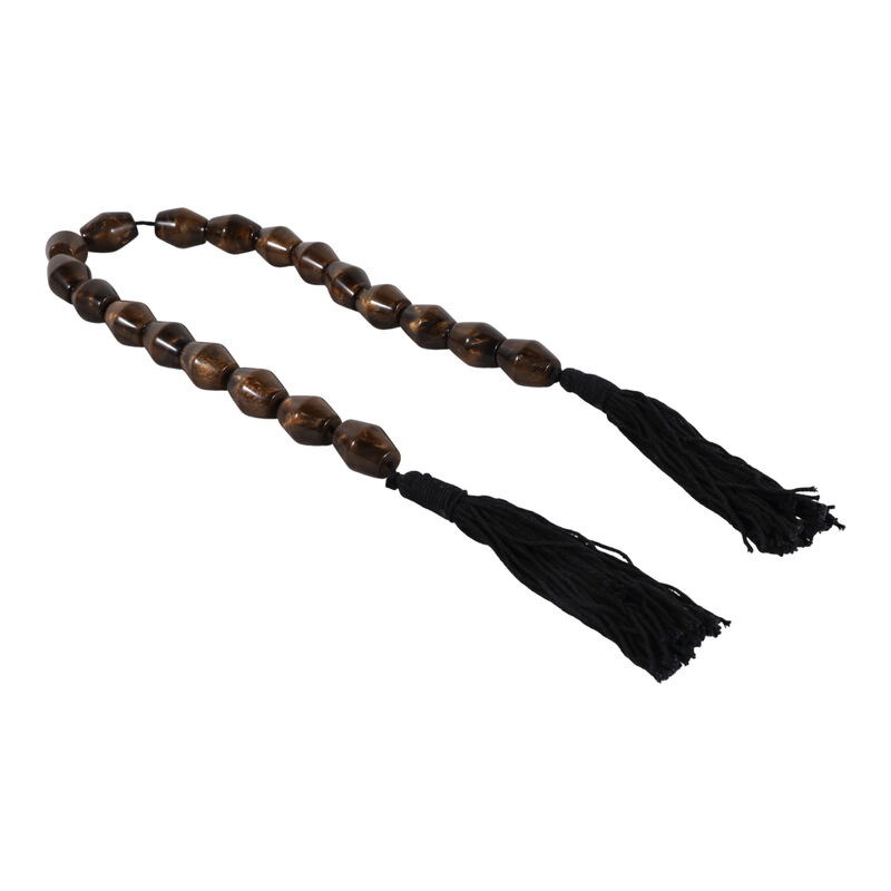 38x1" Long Bicone Bead Garland image number 1