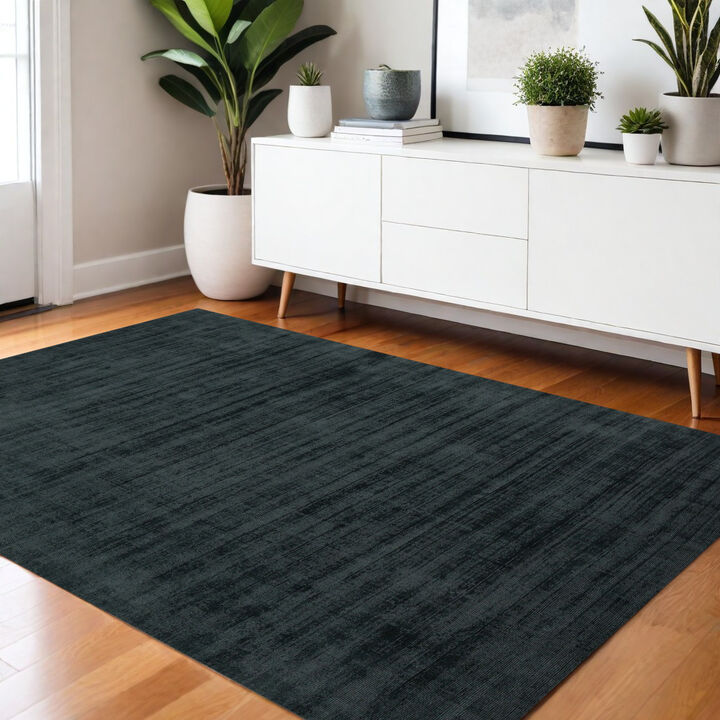 HomeRoots Abstract Hand Woven Area Rug