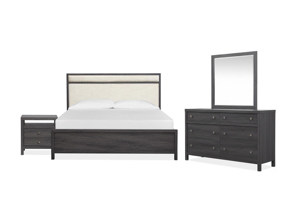 Merrifield Black King 4 Piece Bedroom Set