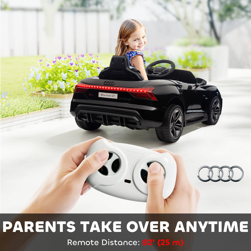 BreeBe Audi RS e-tron GT 12V Ride On Car for Kids with Parent Remote image number 4