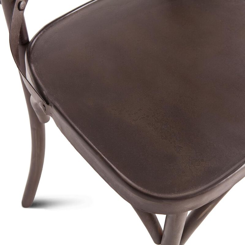 World Interiors Anderson Iron Dining Chair image number 4