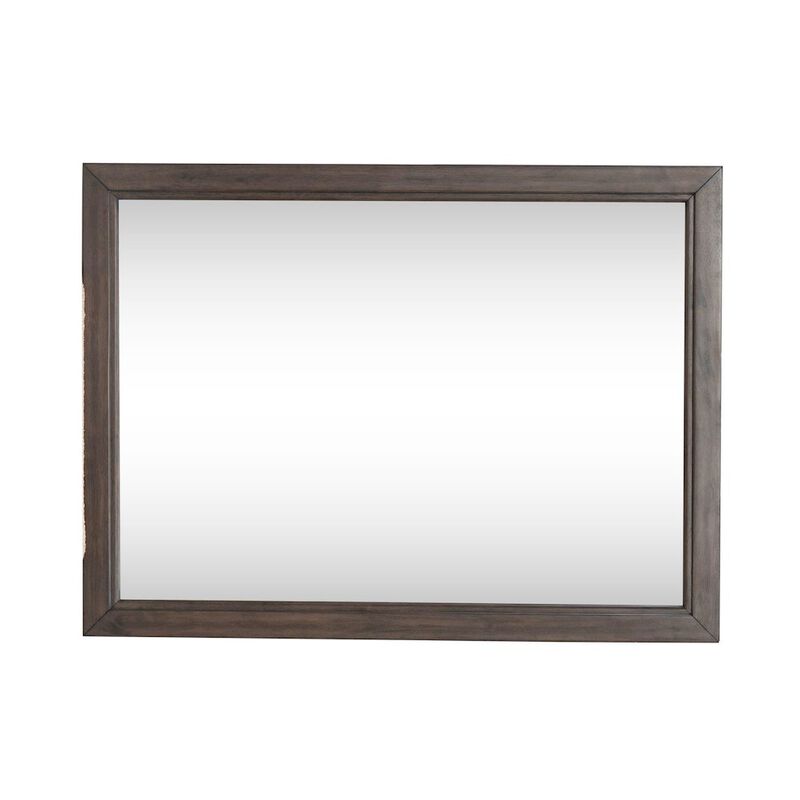 Liberty Furniture Modern Edge Landscape Mirror for Bedroom Dresser Mount - Caffe image number 0