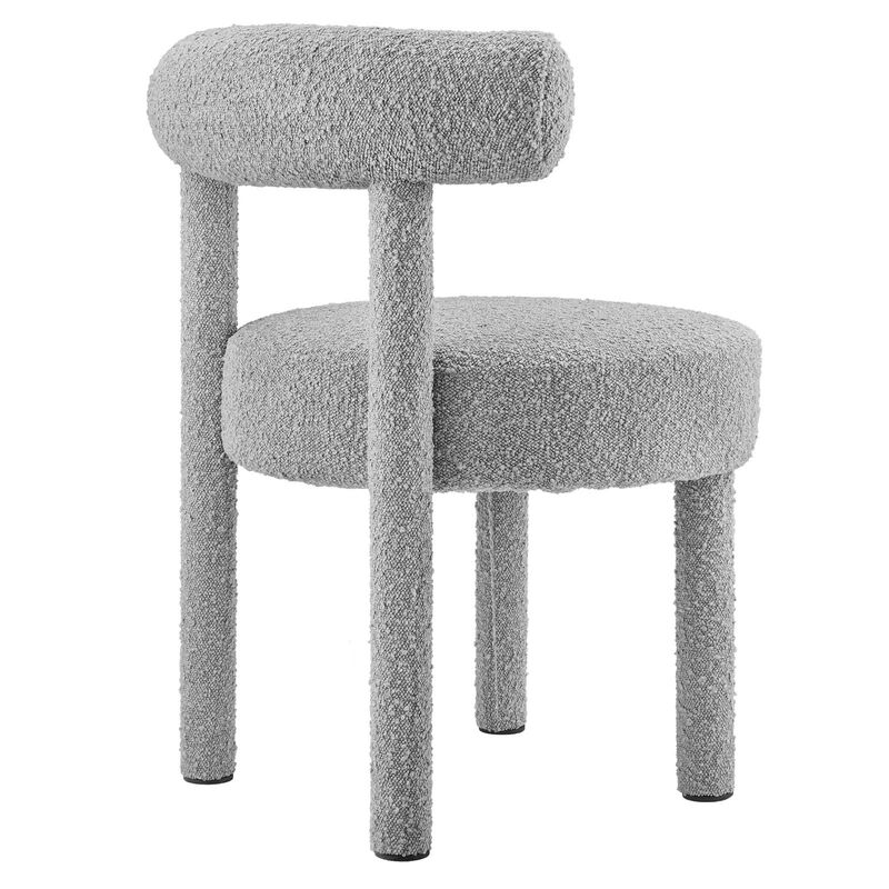 Toulouse Boucle Fabric Dining Chair image number 2
