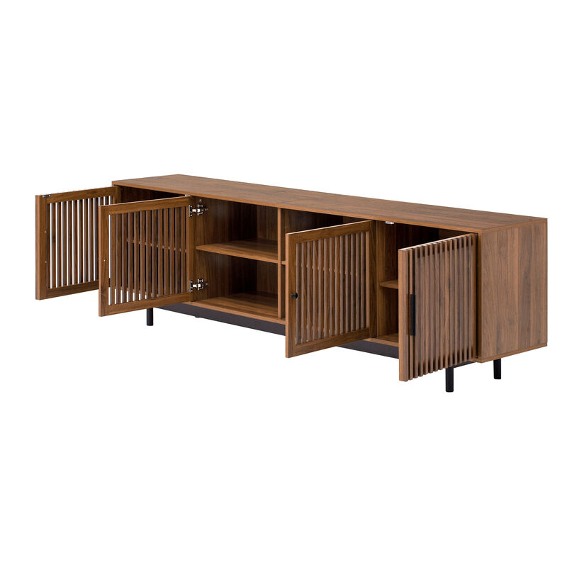Difpil 78 inch Modern TV Stand image number 8
