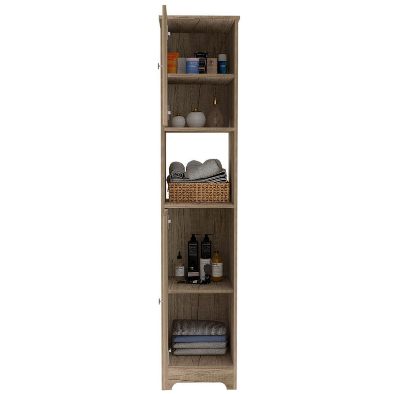 Linen Cabinet Albany, Bathroom, Light Oak