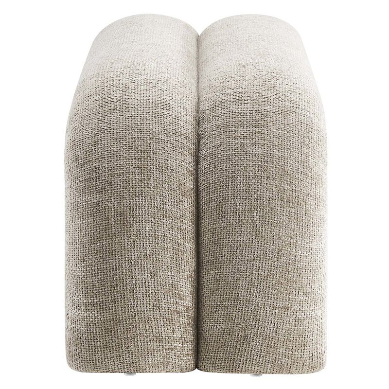 Dax 50.5" Chenille Upholstered Accent Bench image number 3