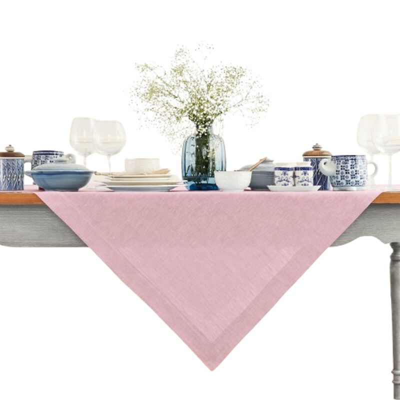 Solino Home 100% Pure Linen Table Throw - Athena.