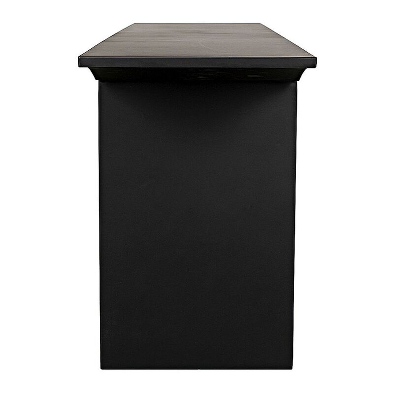 Truss Console, Black Metal