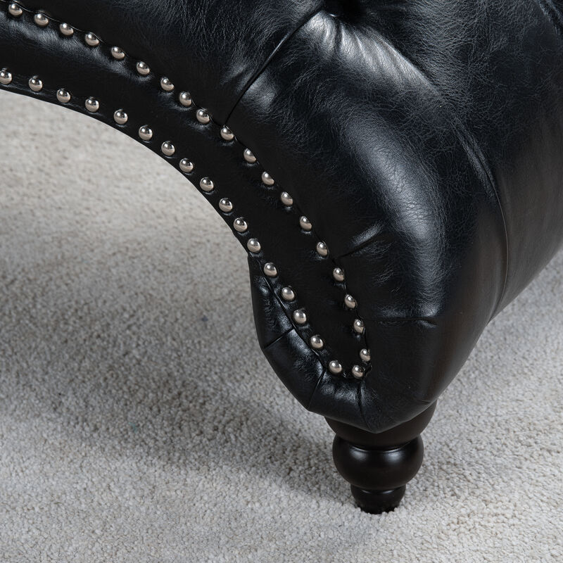 Streamdale Tufted Armless Chaise Lounge image number 7