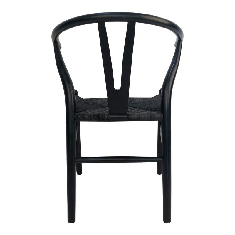 Moe's Home Collection Ventana Dining Chair Black-Set Of Two image number 4
