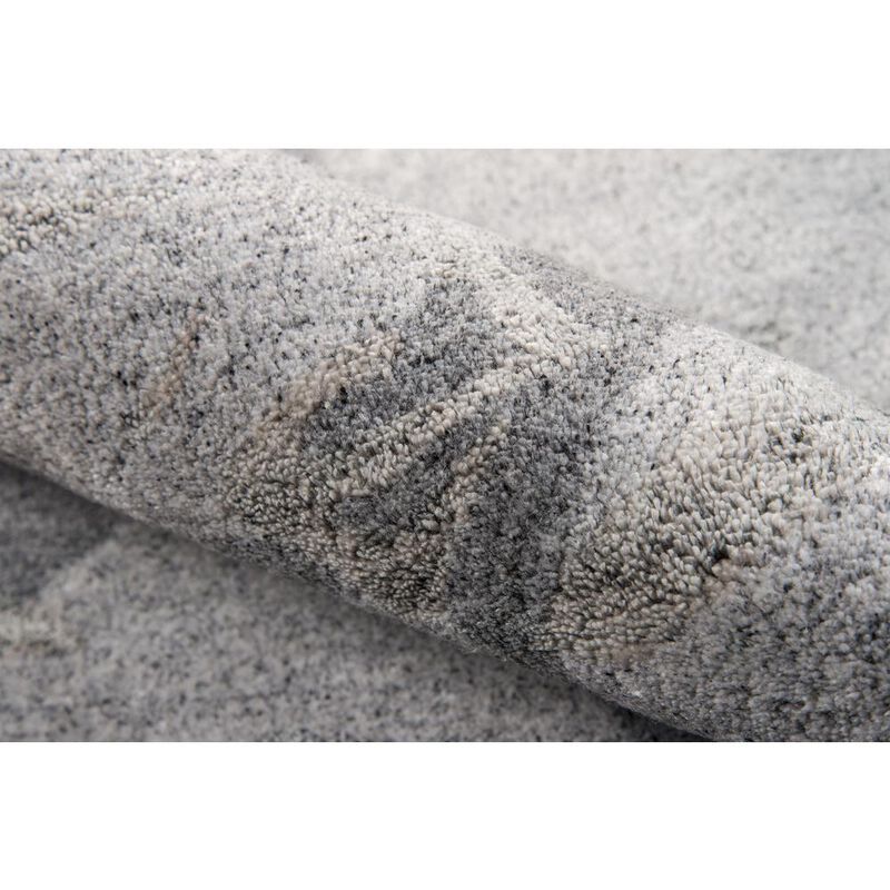 Momeni Contemporary Runner Area Rug, Silver, 2'3 X 8' Runner