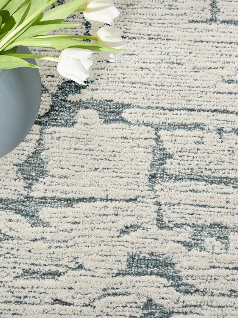 CK009 Sculptural SCL01 Teal 8'6" x 11'6" Rug