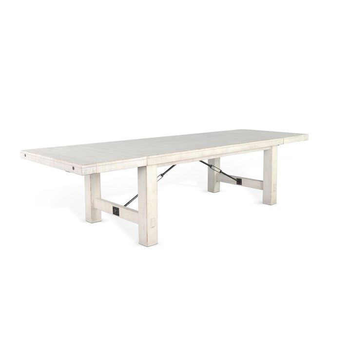 Sunny Designs White Sand Extension Dining Table