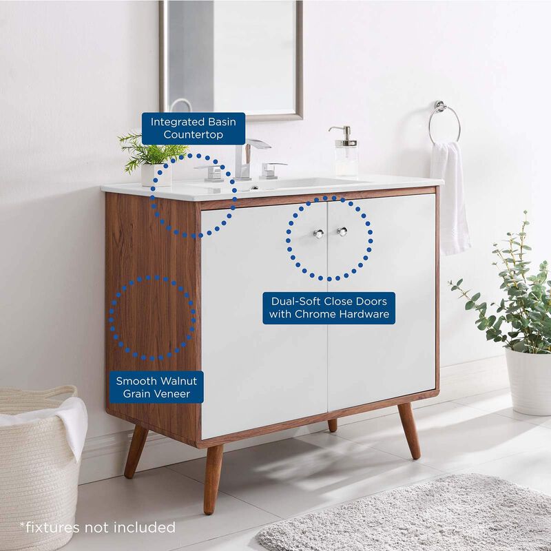 Modway Transmit 36" Bathroom Vanity image number 8