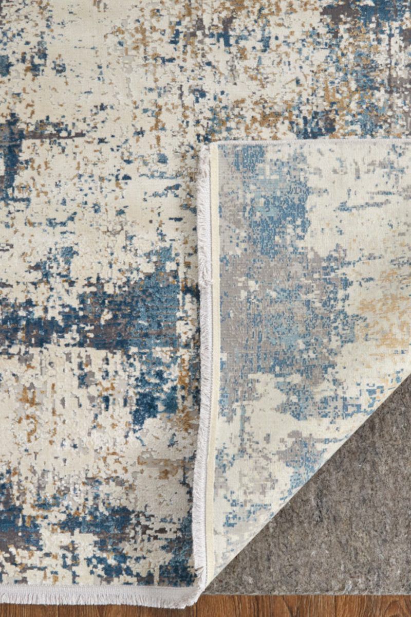 Cadiz 3891F Blue/Ivory 9'9" x 13'2" Rug image number 5