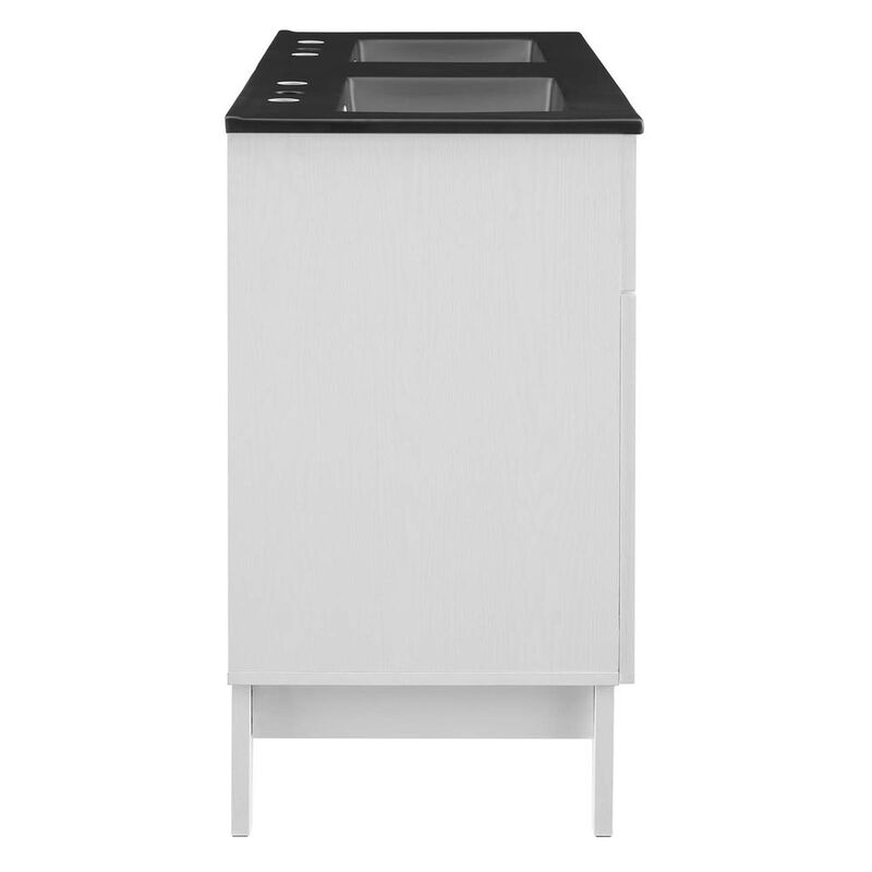 Modway Isle 48 Double Bathroom Vanity Cabinet