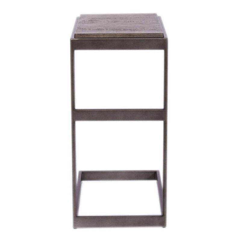 Liberty Furniture Modern View Laptop Table in Gauntlet Gray image number 3
