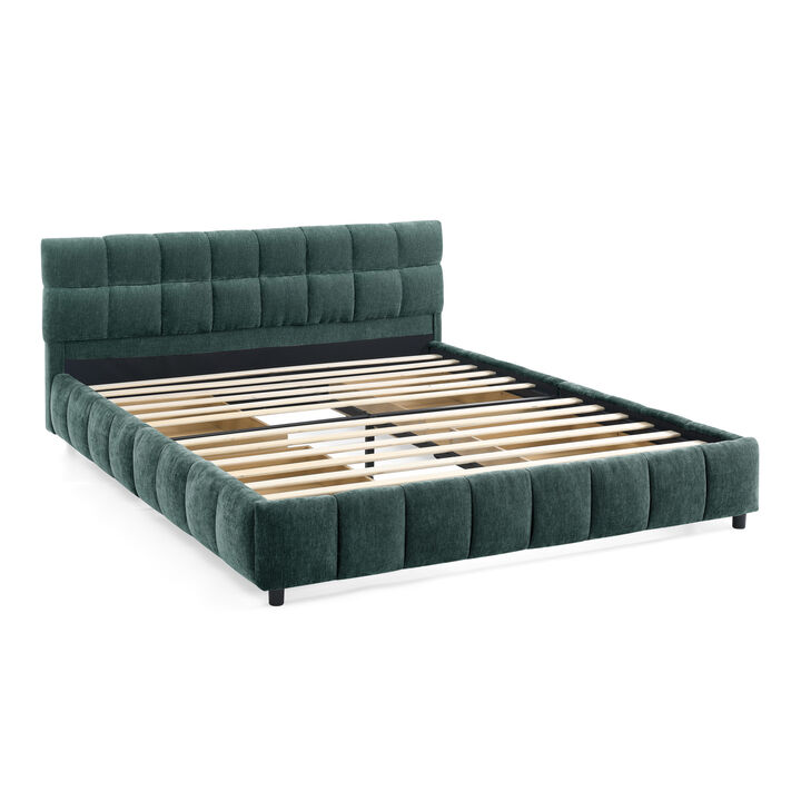 Wufgik Queen Size Upholstered Bed