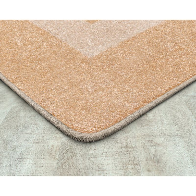 Joy Carpets Kid Essentials Portrait 10'9 x 13'2 Area Rug in Color Onyx