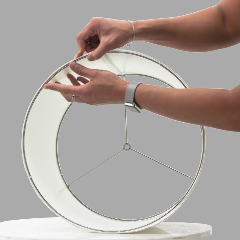 Polylinen Lamp Shade, White image number 4