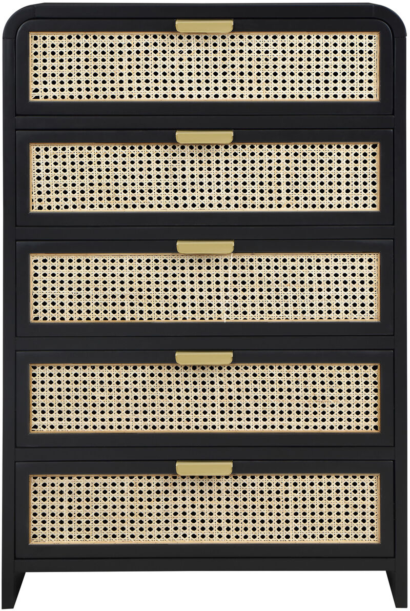 Meridian Furniture Sage Black Chest image number 3