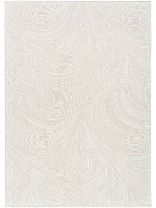 Central Park West CEP02 Ivory 6' x 9' Rug