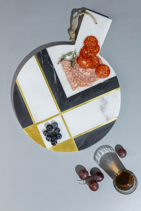 Campania Marble Cheese Board - Large