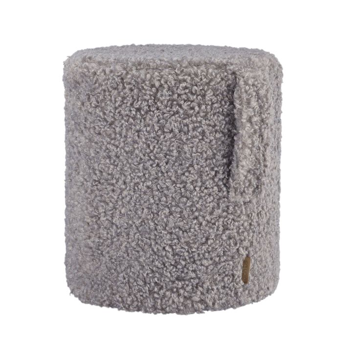 TEDDY Upholstered Super Soft Pouf