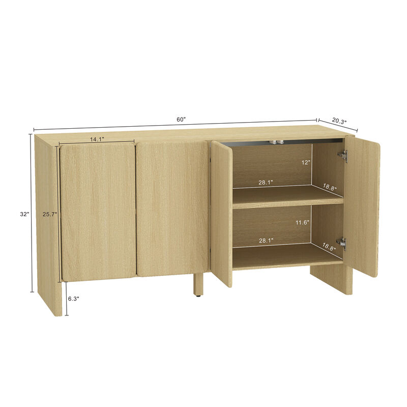 Linda Neutral Sideboard