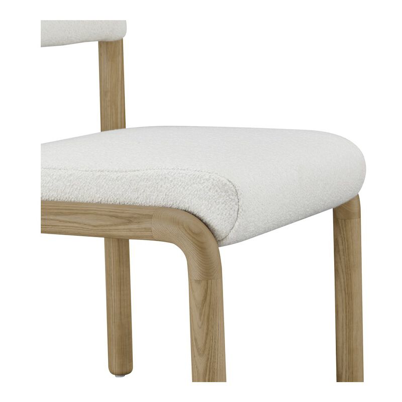 Moe's Home Collection April Dining Chair White-Set Of Two