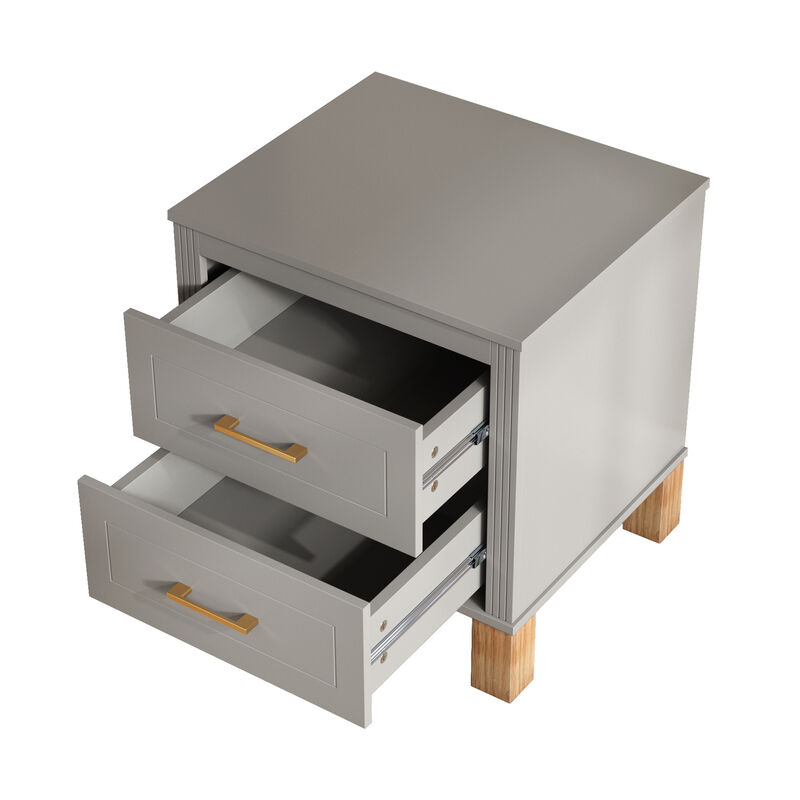 Cidwox 2 Drawer Nightstand image number 5