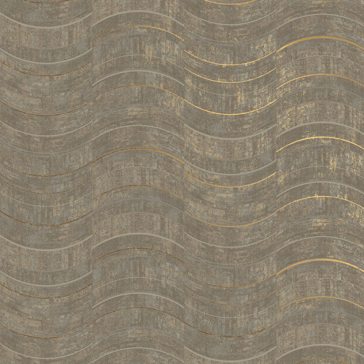 Hydra Light Grey Geometric Wallpaper